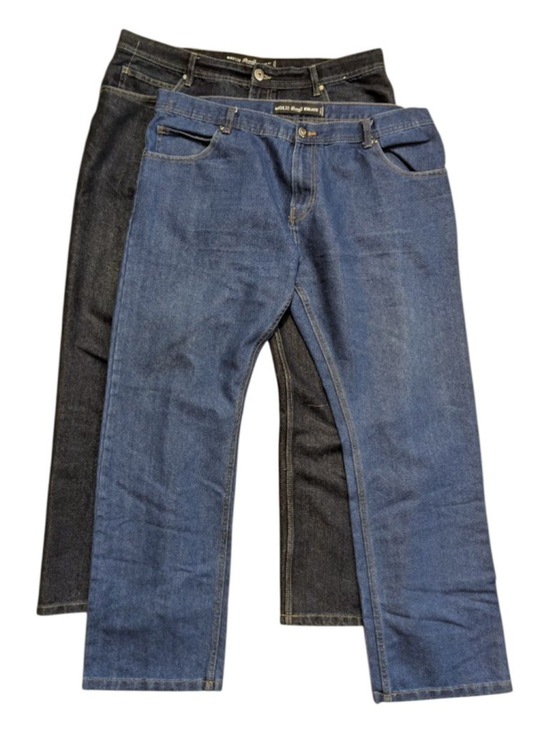 Denim Co. Other - Denim Co. Regular Fit Jeans Set of 2 40 x 32 Dark + Medium